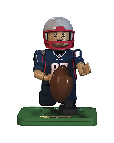 OYO NFL GEN3 New England Patriots Rob Gronkowski Limited Edition Minifigures, Blue, Small