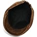 ililily New Men¡¯s Flat Cap Vintage Cabbie Hat Gatsby Ivy Caps Irish Hunting Hats Newsboy with Stretch fit - 001-1, Light Brown