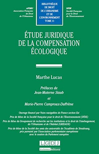Étude juridique de la compensation écologique