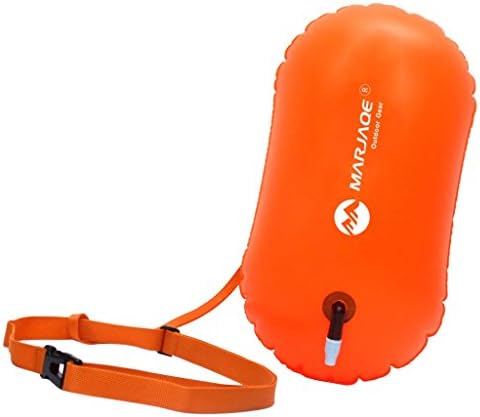 Swim Buoy Swimming Tow Float - Light and High Visible Float for Open Water Swimmers Triathletes and Snorkelers