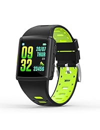 SMA M3   Reloj inteligente de vigilancia de la presión arterial para hombre y mujer, Verde