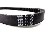 669 18 30 V-Belt CVT Drive Belt for GY6 49cc 50cc 139QMB Scooter Moped ATV Go Kart Roketa Taotao Vespa Jonway