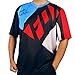 Wisdom Leaves Men's Short Sleeve Cycling Jersey Mountain Bike Shirt Loose Fit MTB Bike Jersey Moisture-Wicking T-Shirt