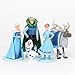 5Pcs Frozen cake topper Action Figure Toys Premium Frozen Cake Toppers Frozen cake decorations and Party Favors for Frozen party supplier birthday