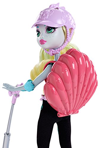 Monster High Surf-To-Turf Scooter Vehicle with Lagoona Blue Doll