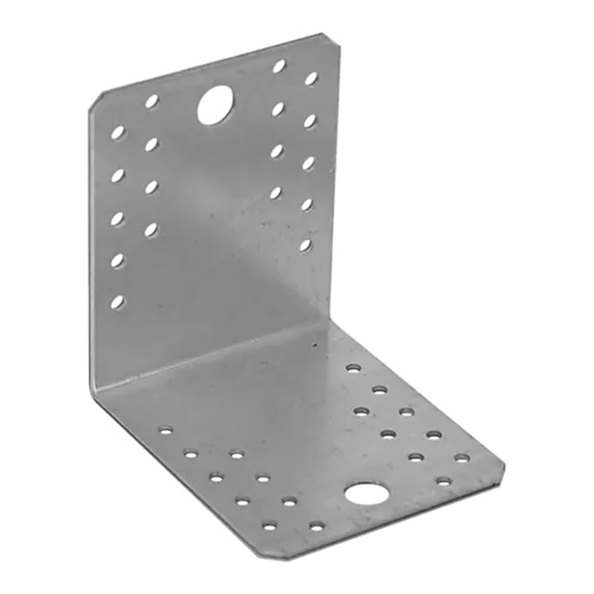 105mm x 105mm x 90mm x 2.5mm Galvanised Angle Brackets for Wood Timber Steel - Zinc Plated Steel KL5 (Pack of 1) L09ABC