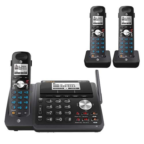 AT&T TL88102BK DECT 6.0 2-Line Expandable Cordless