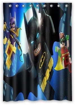 ScottShop Fashion Custom Lego Batman Superheroes Window Curtain Thermal Insulated Blackout Window Curtains Drapery/Panels/Treatment Polyester Fabric 52 "x 72" Inch