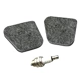 sthus Spark Plug&Air Filter for Stihl FS90 FS110 FS130 Or Stihl Kombi Engine KM90R KM130R