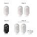 TaoTronics TT-AH001 TT-AH002 TT-AH019 Humidifiers Replacement Filters, Ceramic Cartridges, Pack of Two, Tank Cap Included, White