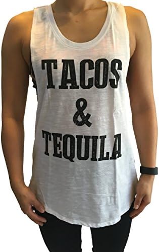 Women's Workout Tacos&amp;Tequila Logo Tank Top (medium)