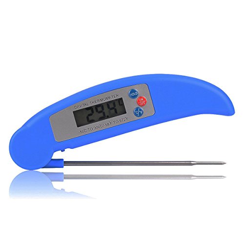 7SevenSix Cooking Thermometer Instant Read for Precise Food Drinks Kitchen Measurement-Water,Meat,Milk,BBQ