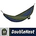 ENO - Eagles Nest Outfitters DoubleNest Hammock, Portable Hammock for Two, Navy/Olive (FFP)