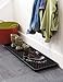 Gardeners Supply Company Large Boot Tray with Drip Grids | Multi-Purpose All Weather Waterproof Indoor & Outdoor Shoes Mat Made with 100% Recycled Plastic | 46-1/2