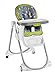 Fisher-Price 4-in-1 Total Clean High Chair, Green/Gray