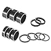 NINILUCK Bike Headset Spacer Carbon Fiber Stem Spacer for Set 1 1/8 inch 2/3/5/10 mm 12 Pcs for MTB Road Bike Santa Cruz HARO Mongoose GT Giant Trek Cannondale Scott Yeti Schwinn Bikesthumb 4