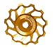 Cycling MTB Road Bike Aluminum Ceramic Bearing Pulley Jockey Wheel for Rear Derailleur 11T (5 Color), 1 Pcs