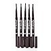Eyebrow Pencil in Diamond-shape, Waterproof and longlasting, Retractable and Automatic body, Double-ends With Eyebrow Brush(Comb), 5 Colors: Black, Brown, Light Brown, Dark Brown, Grey