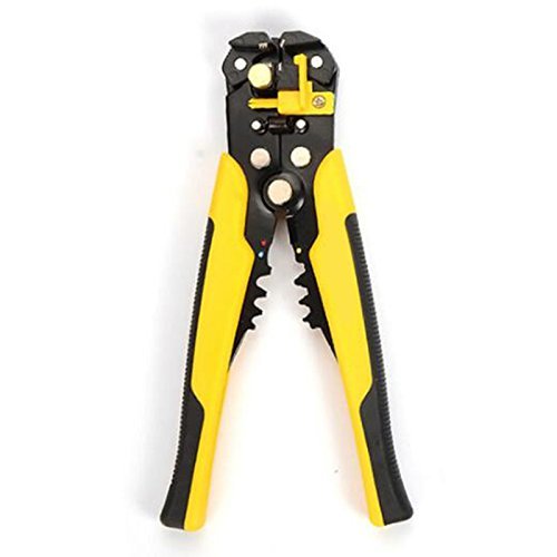 Zinnor Automatic Wire Stripper Crimper 8 inch Self-Adjusting Pliers Cable Cut Cutter Stripping Crimping Tool 8 inch Self-Adjusting