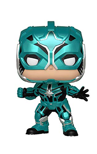 Funko Pop! Marvel: Captain Marvel - Star Commander Toy, Multicolor
