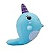 BESTTY Sqishys Toys Squishy Slow Rising Whale Squishies Toys 9CM Phone Straps Ballchains FiSaingace Jumbo Milly The Whale Squishy Decompression Toys (Squishy Blue)