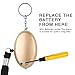 LUTER Personal Alarm, 3 pcs Personal Alarms Keychain with LED Flash Light, 140DB Portable Pocket Self Defence Emergency Attack Security Safety Alarm Devices For Women/Kids/Night Shift