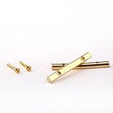 Musiclily Guitar String Tree Guides String Retainer Bar for Floyd Rose Electric Guitar Parts, Gold(Pack of 2)