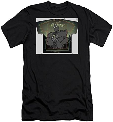 Iron Giant 1999 Animated Sci-Fi Cartoon Movie Best Friends Adult Slim T-Shirt