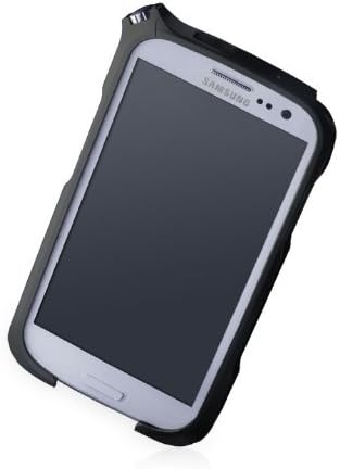 Esoterism ES3-PGR Embrace-3 Aluminum Bumper Case for Samsung Galaxy S III - 1 Pack - Retail Packaging - Phantom Gray