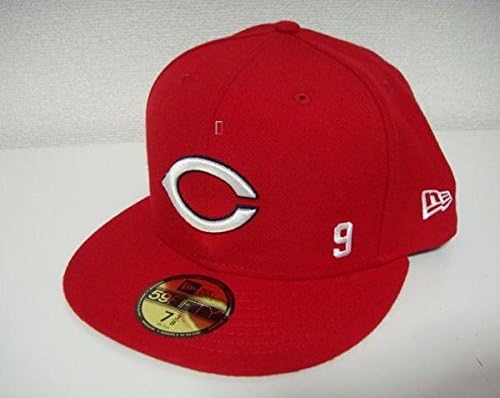 Amazon Co Jp 広島東洋カープ Carp Player Cap 9 Maru 丸佳浩 Newera ニューエラ 59fifty キャップ 帽子 ７3 8 58 7 ホビー