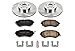 POWERSTOP KOE1124 Autospecialty Front Replacement Brake Kit-OE Brake Rotors & Ceramic Brake Pads