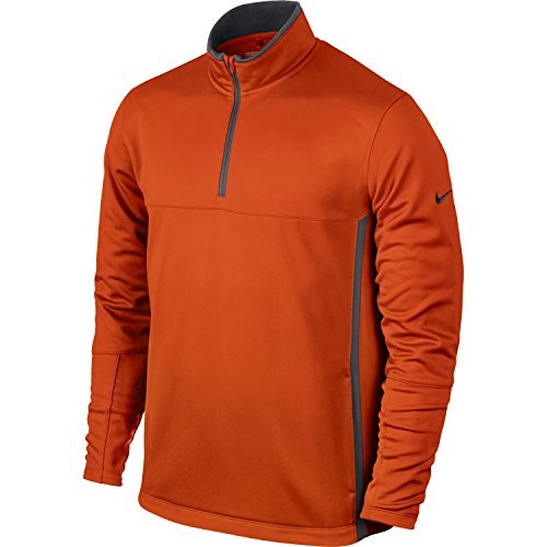 Nike Golf Therma-FIT Cover-Up Team Orange/Dark Grey L Size: Large Color: Team Orange/Dark Grey, Model:1032383-ACU, Office Accessories & Supply Shop