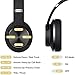 DOQAUS Bluetooth Wireless Headphones Over Ear,52 Hours Playtime Wireless Headphones with 3 EQ Modes,HiFi Stereo Headphones with Microphone and Soft Protein Earpads for iPhone/TV/PC/Home Office