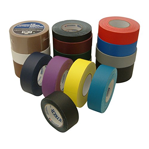 Polyken 510/YEL260 510 Premium Grade Gaffers Tape: 2" x 55 yd.