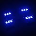 Thunder 12V 43 LED Car Interior Decorative Atmosphere Neon Light Lamp - Best in Automotive Interior Accessories - Auto Car Floor Lights with Glowing Blue Bright Light for All Vehicles