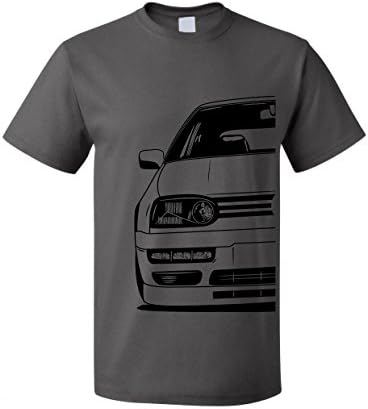VW Mk3 GOLF GTI Tshirt (Medium, Charcoal)