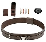 Jedi-Robe Men's Star Wars Obi-Wan Kenobi Belt Bundle Medium Brown