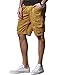 Match Men's Twill Comfort Cargo Short Without Belt #S3612 (Label Size 4XL/40 (US 38), Khaki)
