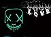 Halloween LED Mask Purge Masks Election Mascara Costume DJ Party Light Up Masks Glow in Dark