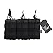 OneTigris MOLLE Triple Pouch DD07 (Black)