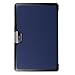 Acer Iconia One 10 B3-A30 case, Pasonomi Ultra Slim Lightweight PU Leather Folio Case Stand Cover for Acer Iconia One 10 B3-A30 Tablet (Dark Blue)
