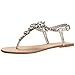 David's Bridal Jeweled T Strap Sandal Style Gemma