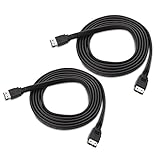 Cable Matters 2-Pack 6 Gbps Shielded eSATA Cable 6 Feet