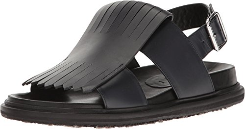 MARNI Men's Kiltie Sandal Blue Sandal
