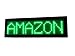 Programmable Scrolling SMD Dot Matrix LED Name Badge (12x48 pixels) Green