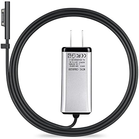 TYZEST Microsoft surface charger for Book Pro 3 Pro 4 Pro 5 &amp; i5 i7 Model 1706 1800 1625 1735 1736 Charger Total power 65W 15V 4A Mini charger