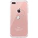 JAHOLAN iPhone 7 Plus Case, iPhone 8 Plus Case Amusing Whimsical Design Clear TPU Soft Case Rubber Silicone Skin Cover for iPhone 7 Plus iPhone 8 Plus - Paper Airplane