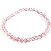 4mm Rose Quartz Beaded Bracelet – Love • Healing • Harmony