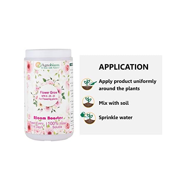 Agrobium's Fertilizer for Flower Growth, NPK Nitrogen Phosphorus & Potassium Fertilizer (8:25:25), for Vigorous Flower… - Image 3