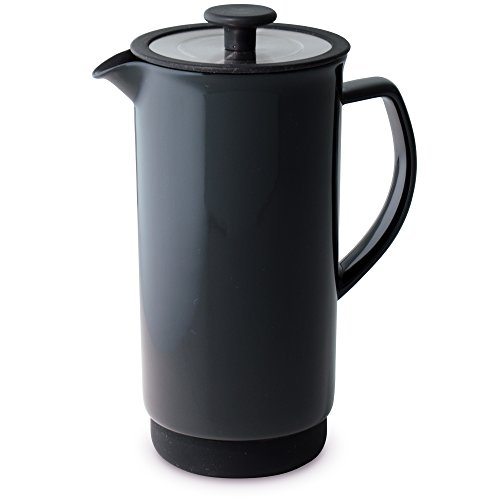 Click Here to See More Images FORLIFE Cafe Style Coffee/Tea Press, 32-Ounce, Black Graphite